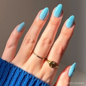 Sky Blue Press-On Nails